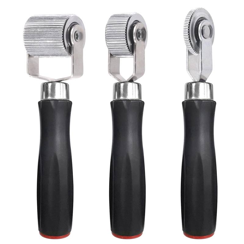 Rustark 3 Stück Auto Schalldämmroller Set, 3 Verschiedene Größen Schalldämpfung Rollen Auto Schalldämmungswerkzeuge Schalldämpfer Roller für die Geräuschdämmungsinstallation im Auto (6mm 20mm 40mm) von Rustark
