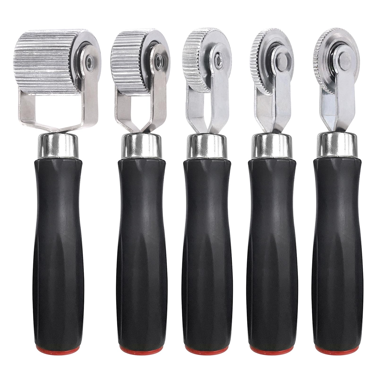 Rustark 5 Stück Auto Schalldämmroller Set, 5 Größen Schalldämpfung Rollen Auto Schalldämmungswerkzeuge Schalldämpfer Roller für die Geräuschdämmungsinstallation im Auto (4 mm 6 mm 12 mm 20 mm 40 mm) von Rustark