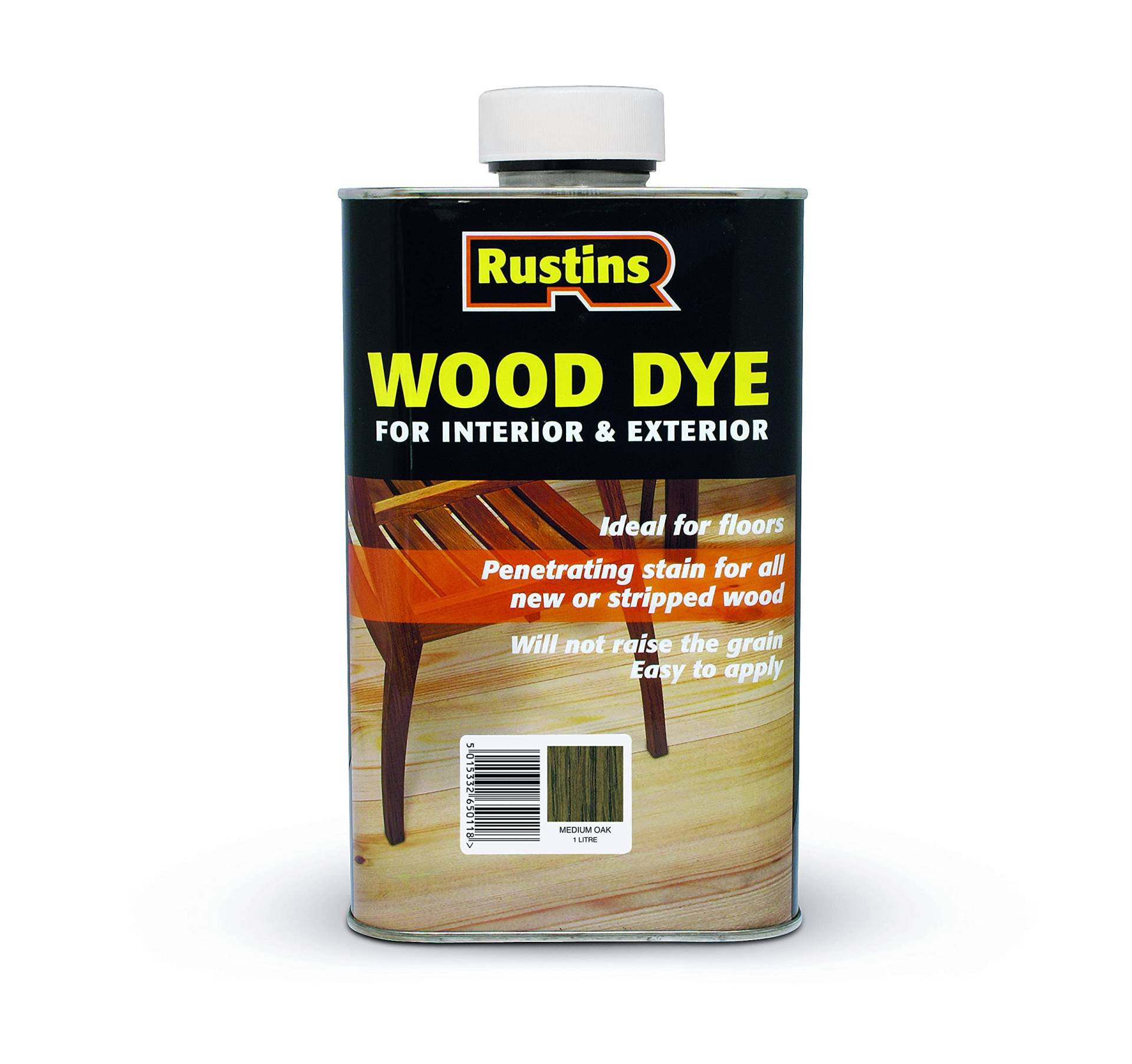 RUSTINS Holzfarbe, mittelgroß, Eiche, 1 l RUSTINS Holzfarbe, mittelgroß, Eiche, 1 l von Rustins