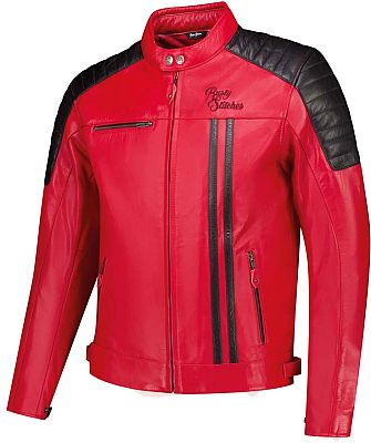 Rusty Stitches Cooper, Lederjacke - Rot/Schwarz - M Rusty Stitches Cooper, Lederjacke - Rot/Schwarz - M von Rusty Stitches