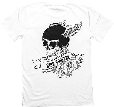 Rusty Stitches Forever, T-Shirt - Weiß/Schwarz - 4XL von Rusty Stitches