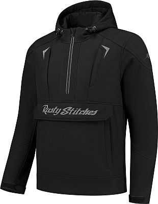 Rusty Stitches Orlando, Textiljacke - Schwarz/Grau - XXL von Rusty Stitches