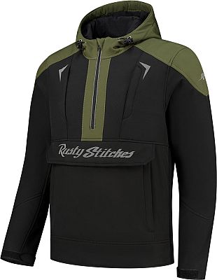 Rusty Stitches Orlando, Textiljacke - Schwarz/Grün/Grau - XL von Rusty Stitches