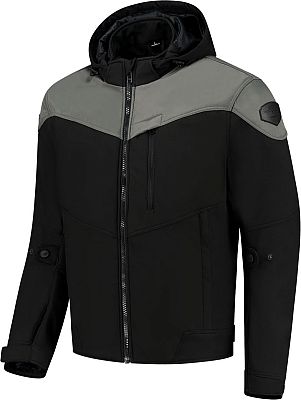 Rusty Stitches William, Textiljacke - Schwarz/Dunkelgrau - 4XL von Rusty Stitches