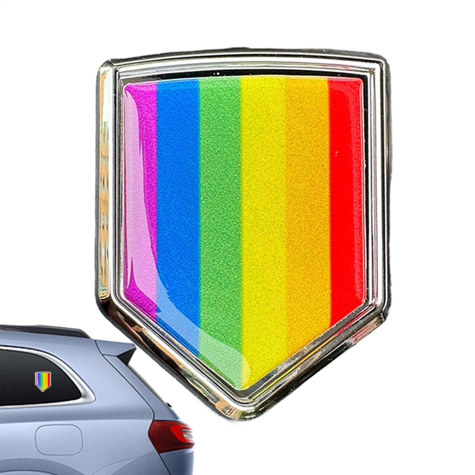Ruwshuuk Metallauto -Aufkleber, Automobilabziehbilder 3D - 3D -Fensteraufkleber für Fahrzeuge - Flagge Emblem Zeichen Fahrzeugzubehör, Außendekorationen für Männer Frauen Auto niedliche Dekoration Ruwshuuk Metallauto -Aufkleber, Automobilabziehbilder 3D - 3D -Fensteraufkleber für Fahrzeuge - Flagge Emblem Zeichen Fahrzeugzubehör, Außendekorationen für Männer Frauen Auto niedliche Dekoration von Ruwshuuk