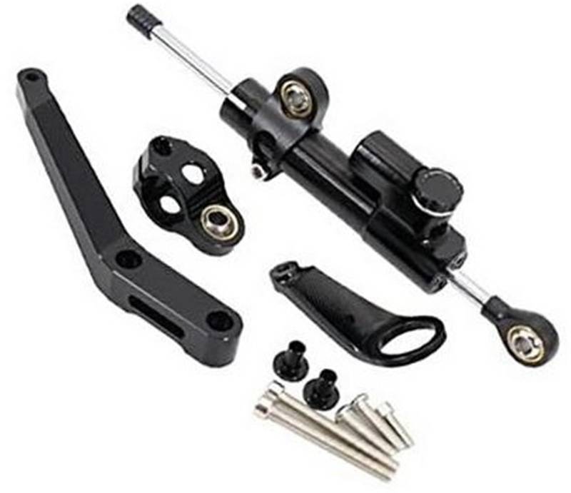 Lenkungsdämpfer für Motorräder, Rynplex NEUER Motorrad-Lenkstabilisierungsdämpfer-Montagesatz, CBR929RR CBR 929 RR 2000/2001(BLACK 11) von Rynplex