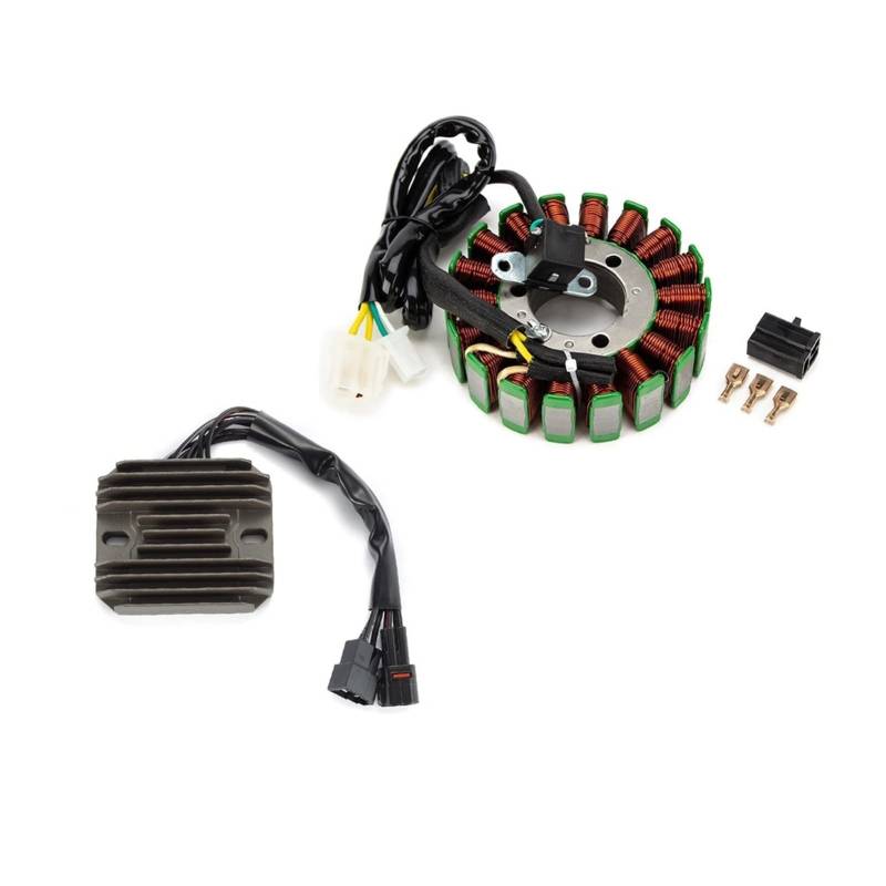Motorrad-Zündkerzenspule, Rynplex Generator-Statorspule, Spannungsregler-Gleichrichter-Kit, SV650, SV 650 2003-2012, DL650 V-Strom, V-Strom 2004-2012 von Rynplex