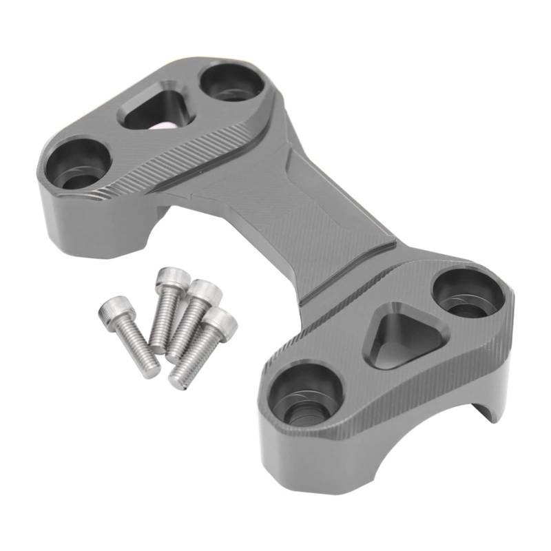 Rynplex 11/8 Zoll 28 mm Lenkererhöhung, verstellbare Riser-Halterung for Benelli TRK502 TRK502X 502C 752S BJ500 BJ250 TRK251 Motorrad-Lenker-Riser-Klemme(Above Titanium) von Rynplex