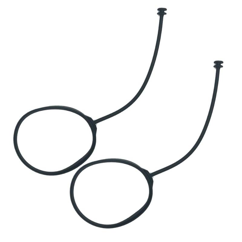 Rynplex 2/3Pcs Heizöl Tank Abdeckung Kabel Kappe Seil Linie 16117222391 X1 X3 X4 X5 X6 Z4 E70 e46 E90 E39 E87 F10 F11 E83 E60 Tankdeckel-Halteband(2Pcs) von Rynplex