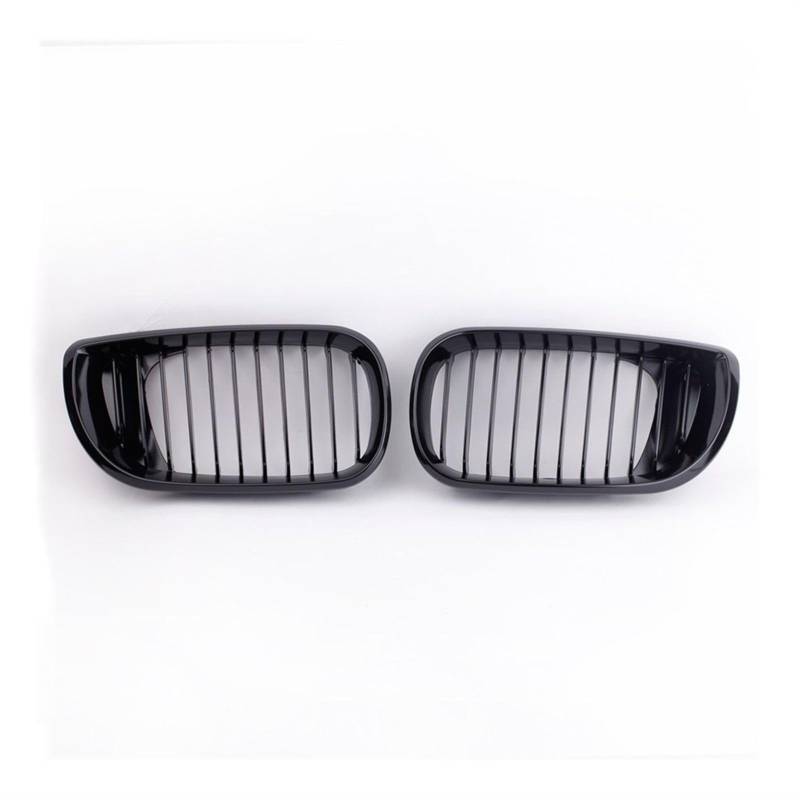 Rynplex 2 Stück glänzend schwarzer Frontgrill, for, for E46 3er 4-Türer 2002–2005 Auto-Kühlergrill von Rynplex