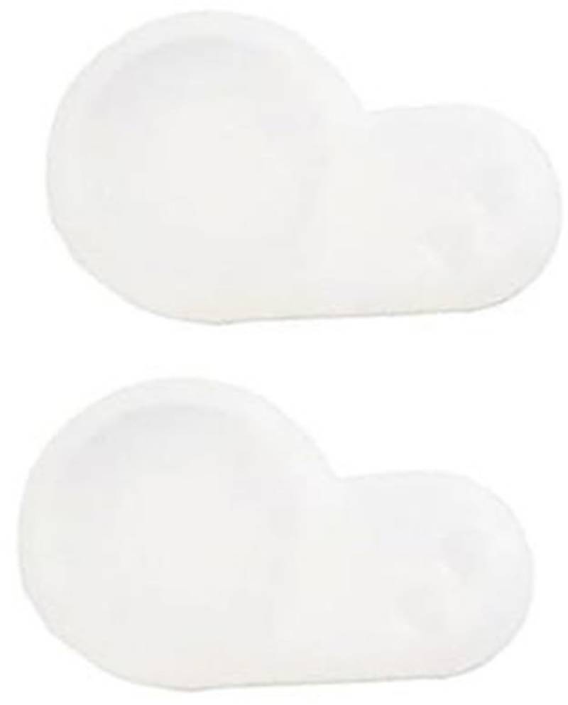 Rynplex 2-teiliges Armaturenbrett for Elektroroller, for Kugoo, M4 Kaboo LCD-Display, wasserdichte transparente Schutzkappe, Silikonabdeckung Scooter-Armaturenbrett-Abdeckung(White 2pcs) von Rynplex