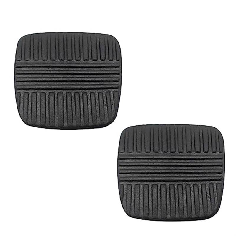 Rynplex 2X Bremse Kupplung Pedal Gummi Pads Abdeckung Kit Set, for Nissan, Patrol MQ MK GQ Autopedalabdeckung von Rynplex