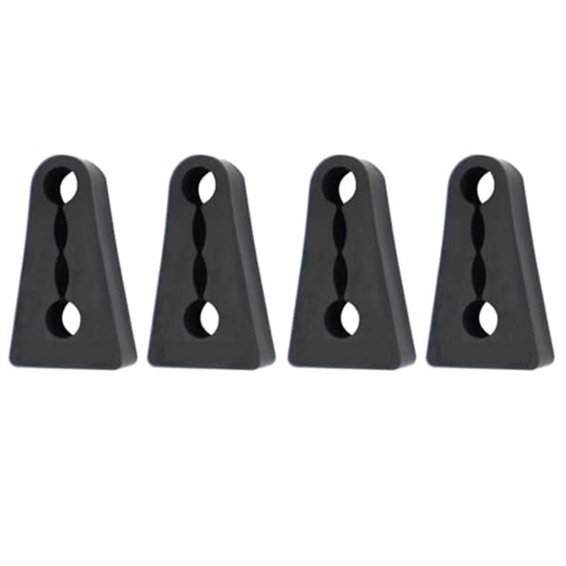 Rynplex 4 Stück Autotürschloss Schalldämpfer Dämpfer Puffer, for MINI, Countryman Paceman R60 R61, for, 5er E60 E61 F10 Autotür-Stoßdämpfer Autotür-Stoßdämpfer von Rynplex