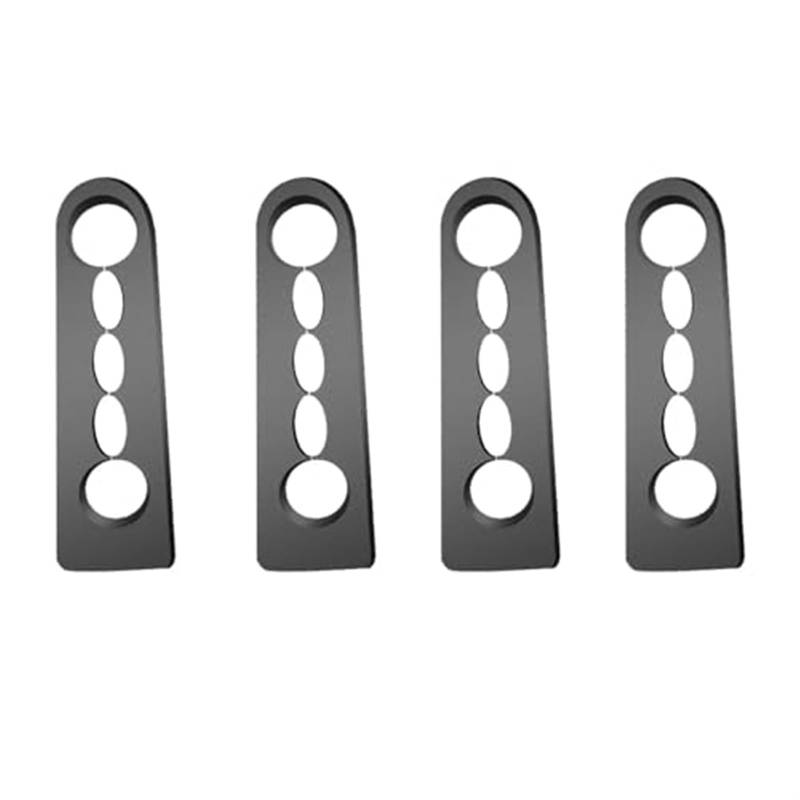 Rynplex 4X Autotürschloss-Schalldämpfer-Dämpferpuffer, for Nissan, for Qashqai, for X-Trail, Tiida Juke Note Teana Rogue Pathfinder Seal Deadener Autotür-Stoßdämpfer Autotür-Stoßdämpfer von Rynplex