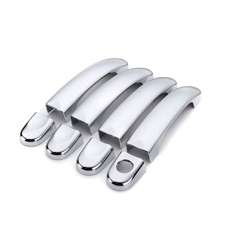 Rynplex 8 teile/satz ABS Chrom Türgriff Abdeckungen Trim, for VW, for Touran/Caddy/Multivan 2003 2004 2005 2006 2007 2008 2009 2010 2011 2012 2013 Außentürgriff von Rynplex