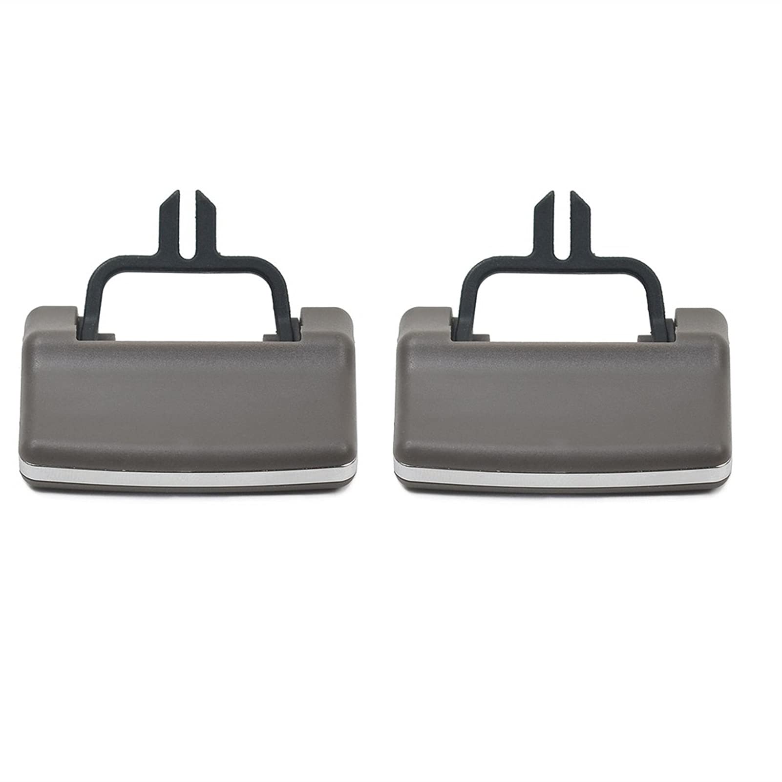 Rynplex AC-Klimaanlagen-Entlüftungsauslass-Clip-Schieber, for, W164 X164 ML300 GL350 2007–2011 Auto-Lüftungsclip(Central 2pcs Brown) von Rynplex