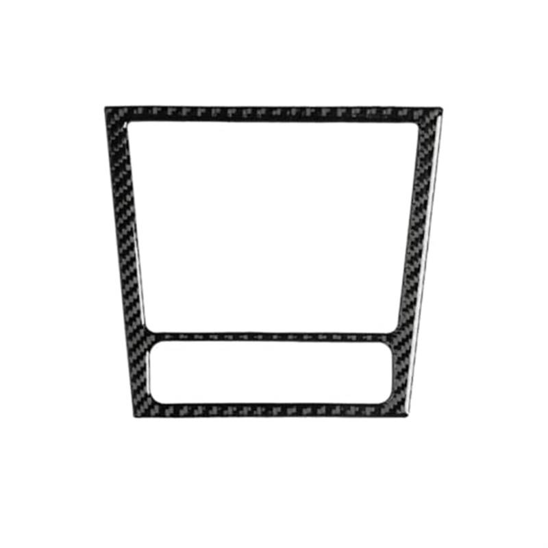 Rynplex Auto Carbon Fiber Interior Center Console Gear Shift Panel Aschenbecher Box Rahmen Abdeckung Trim, for VW, for Golf, 6 MK6 2010 2011 2012 2013 Auto-Gangschaltung(Black Outer Frame) von Rynplex