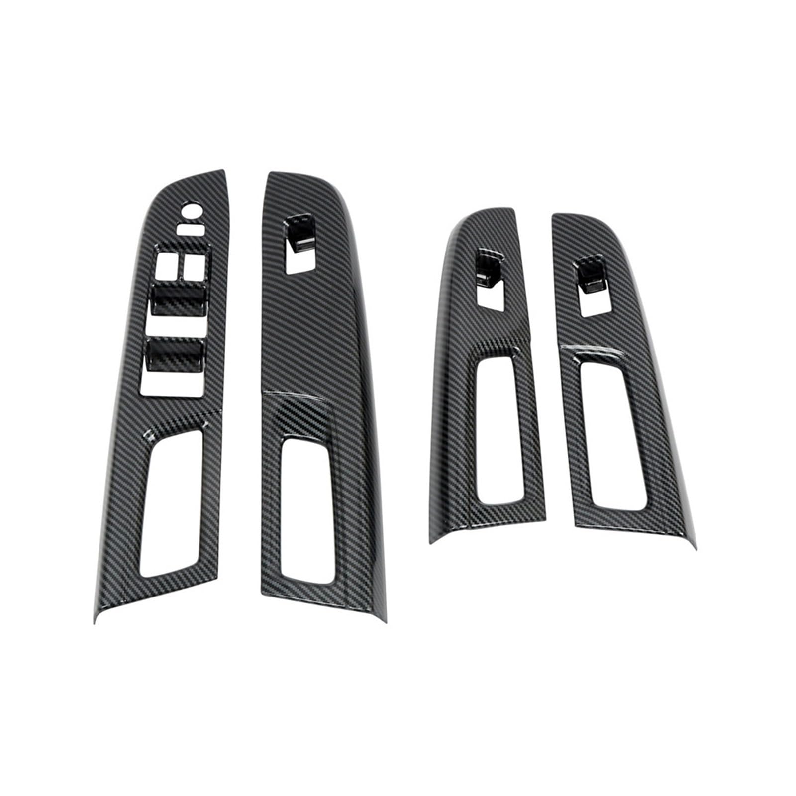 Rynplex Auto Kohlefaser Fenster Glas Lift Knopf Verkleidung Schalter Abdeckung Tür Armlehne Panel, for Subaru, WRX/WRX STI 2015-2020 RHD Verkleidungsblende für Autofensterschalter Rynplex Auto Kohlefaser Fenster Glas Lift Knopf Verkleidung Schalter Abdeckung Tür Armlehne Panel, for Subaru, WRX/WRX STI 2015-2020 RHD Verkleidungsblende für Autofensterschalter von Rynplex