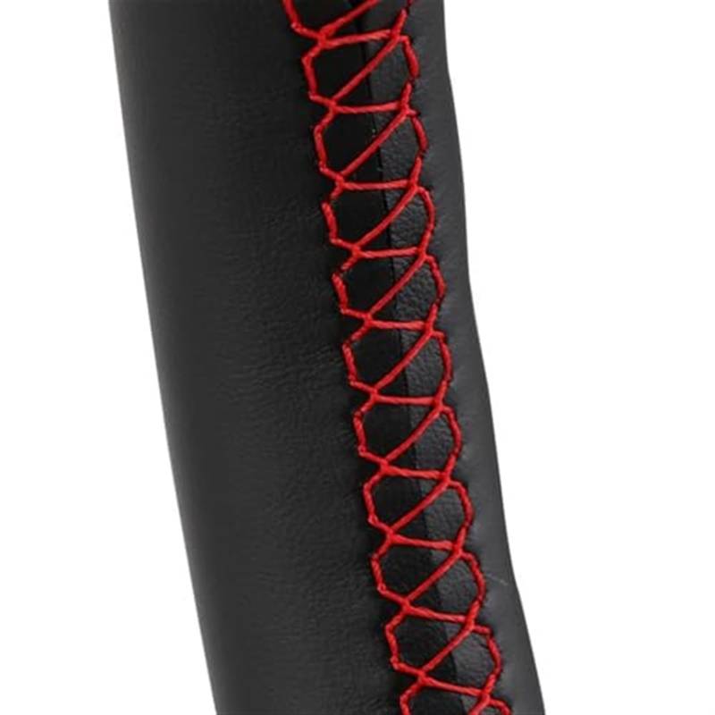 Rynplex Auto-Lenkradabdeckung, for Vitara 2019, for Escudo LY 4. Generation 2016 2017 2018, for Vitara Steering Wrap Mikrofaser Auto-Lenkradbezug(Black Red Line) von Rynplex