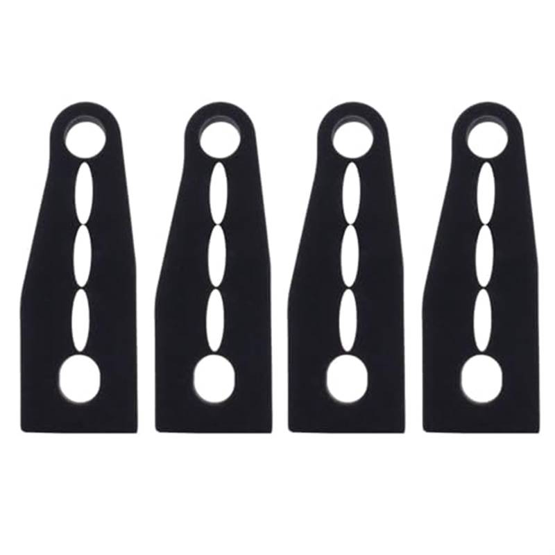 Rynplex Autotürschloss Schalldämpfer Dämpfer Puffer, for Ford, for Focus, 3 Kuga 2 Escape Edge Rasselndes Quietschen Leises Geräusch Taub Schalldämmender Autotür-Stoßdämpfer Autotür-Stoßdämpfer von Rynplex