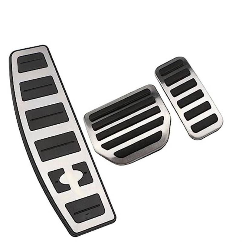 Rynplex Autozubehör-Pedale, for Land Rover, for Range Rover, Sport Discovery 3 4 Lr3 Lr4 Gasbeschleuniger-Fußstütze, modifizierte Pedalauflage, Fußpedalabdeckung Autopedalabdeckung(Black 1PC REST PEDA von Rynplex