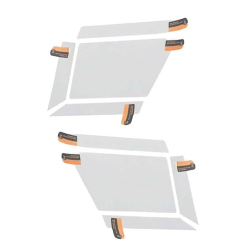 Rynplex Displayschutzfolie, 2 x Motorrad-Armaturenbrett-Displayschutzfolie, for Tracer 9 GT-Teile Displayschutzfolie für das Armaturenbrett von Motorrädern von Rynplex