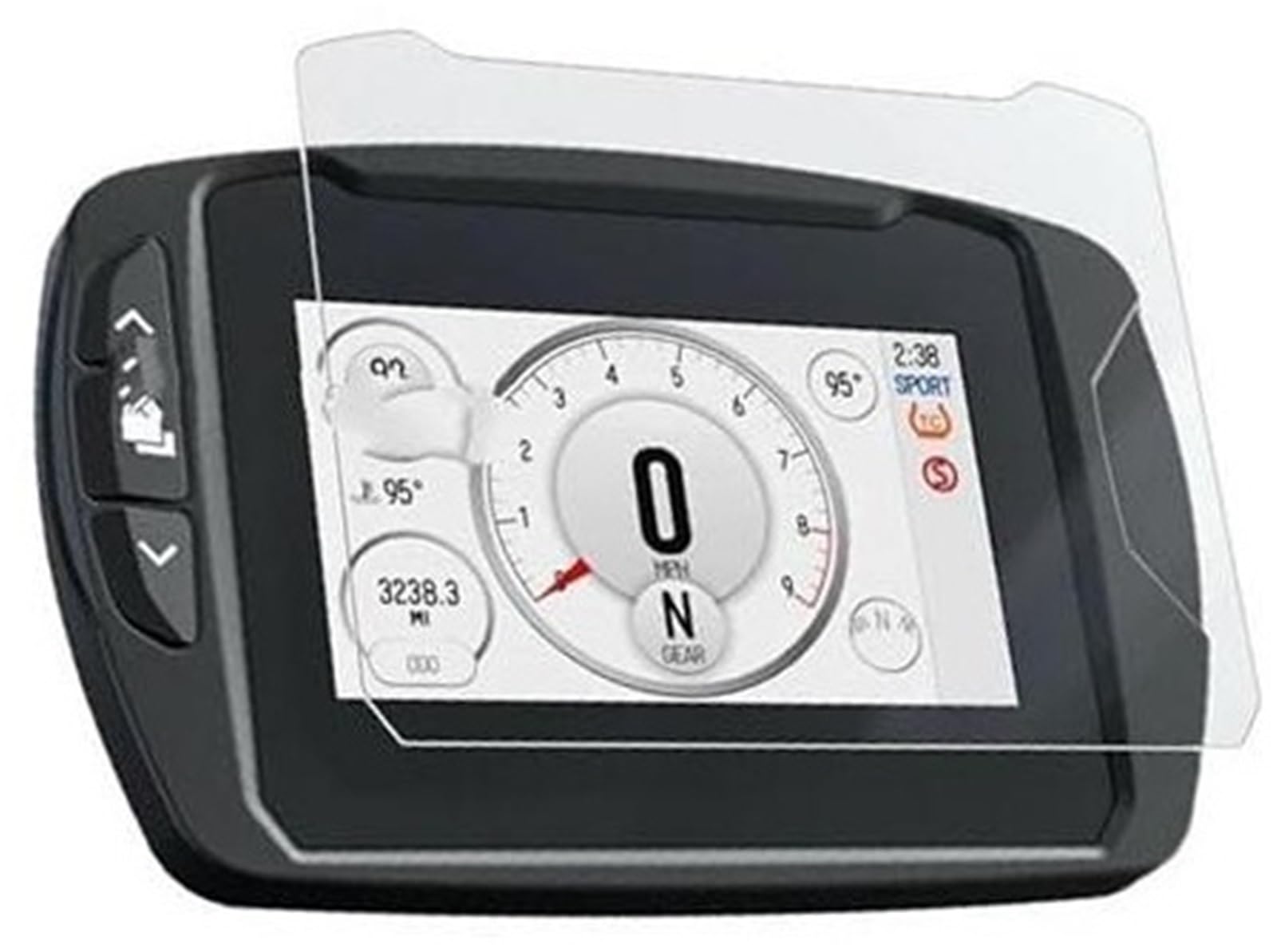 Rynplex Displayschutzfolie, Motorrad-Armaturenbrett-Displayschutz, for FTR 1200S 1200 S 2019–2020, Displayschutzfolie, Kratzschutzfolie Displayschutzfolie für das Armaturenbrett von Motorrädern(Black Rynplex Displayschutzfolie, Motorrad-Armaturenbrett-Displayschutz, for FTR 1200S 1200 S 2019–2020, Displayschutzfolie, Kratzschutzfolie Displayschutzfolie für das Armaturenbrett von Motorrädern(Black von Rynplex