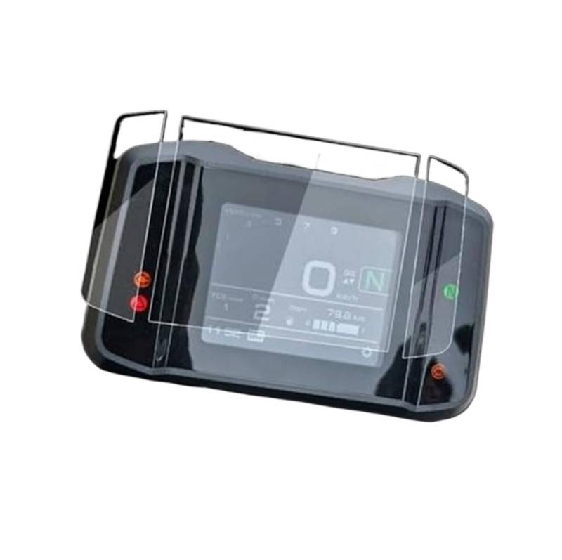 Rynplex Displayschutzfolie, Motorrad-Instrumentenfolie, kratzfest, Displayschutzfolie MT09 Zubehör 2023, for MT 09 MT-09 FZ09 FZ 09 FZ-09 2021 2022 Displayschutzfolie für das Armaturenbrett von Motorr von Rynplex