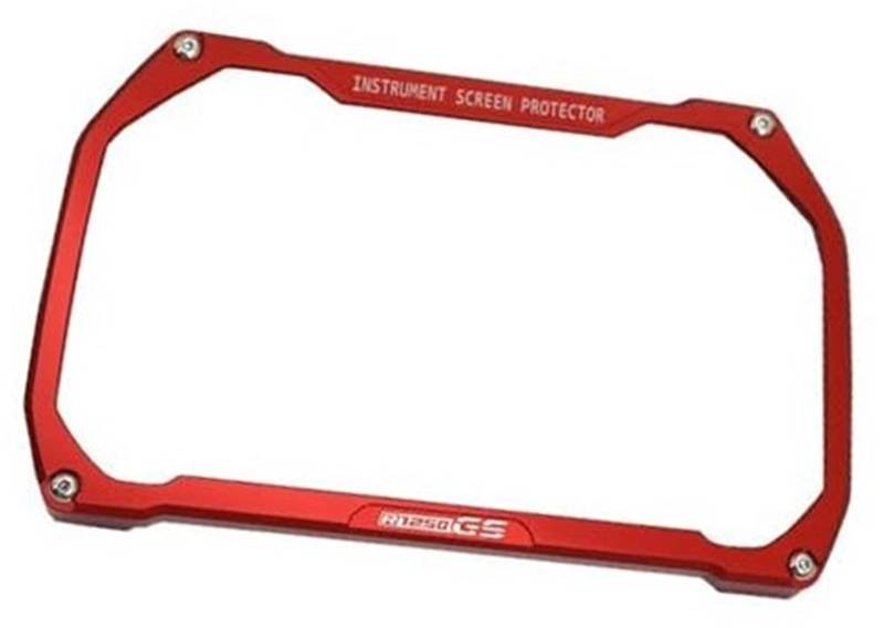 Rynplex Displayschutzfolie, Motorrad-Messgerätrahmen, TFT-Diebstahlschutz, for R1250GS R 1250 GS, for ADVENTURE ADV 2021 2022 Displayschutzfolie für das Armaturenbrett von Motorrädern(BLACK R1250GS RD von Rynplex
