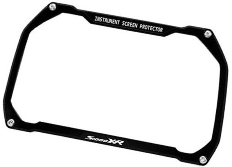Rynplex Displayschutzfolie, Motorrad-Messgerätrahmen, TFT-Diebstahlschutz, for S1000 RR/XR S1000XR S1000RR 2020 2021 Displayschutzfolie für das Armaturenbrett von Motorrädern(Black S1000XR BK) von Rynplex