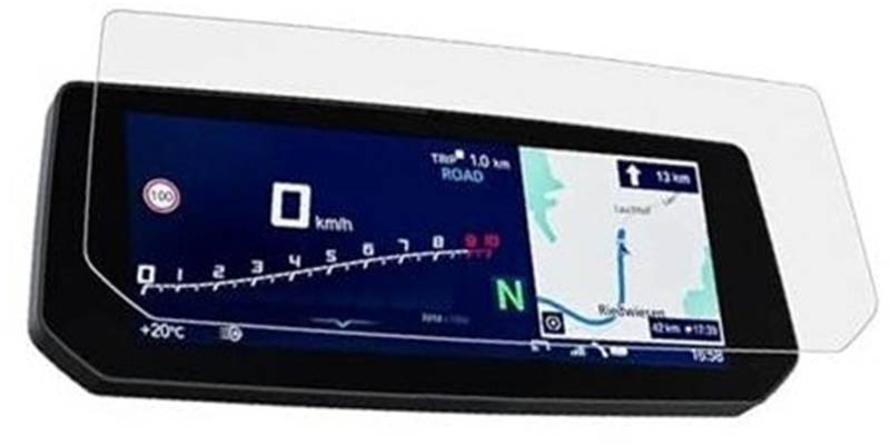 Rynplex Displayschutzfolie, Motorradzubehör, Tacho, Kratz-Cluster-Bildschirm, for CE04 CE 04 2021 2022 Displayschutzfolie für das Armaturenbrett von Motorrädern(Black 2 Set) von Rynplex