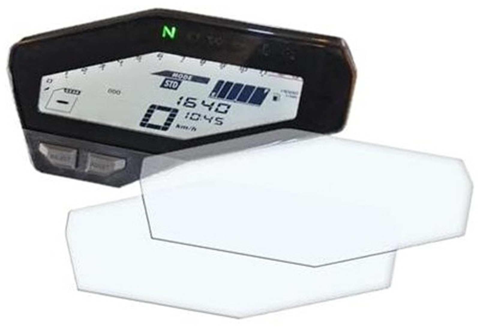 Rynplex Displayschutzfolie, for MT-09 FZ-09 Cluster Scratch Cluster Displayschutzfolie Schutzfolie MT09 MT 09 FZ09 FZ 09 Motorradzubehör Displayschutzfolie für das Armaturenbrett von Motorrädern(BLACK Rynplex Displayschutzfolie, for MT-09 FZ-09 Cluster Scratch Cluster Displayschutzfolie Schutzfolie MT09 MT 09 FZ09 FZ 09 Motorradzubehör Displayschutzfolie für das Armaturenbrett von Motorrädern(BLACK von Rynplex