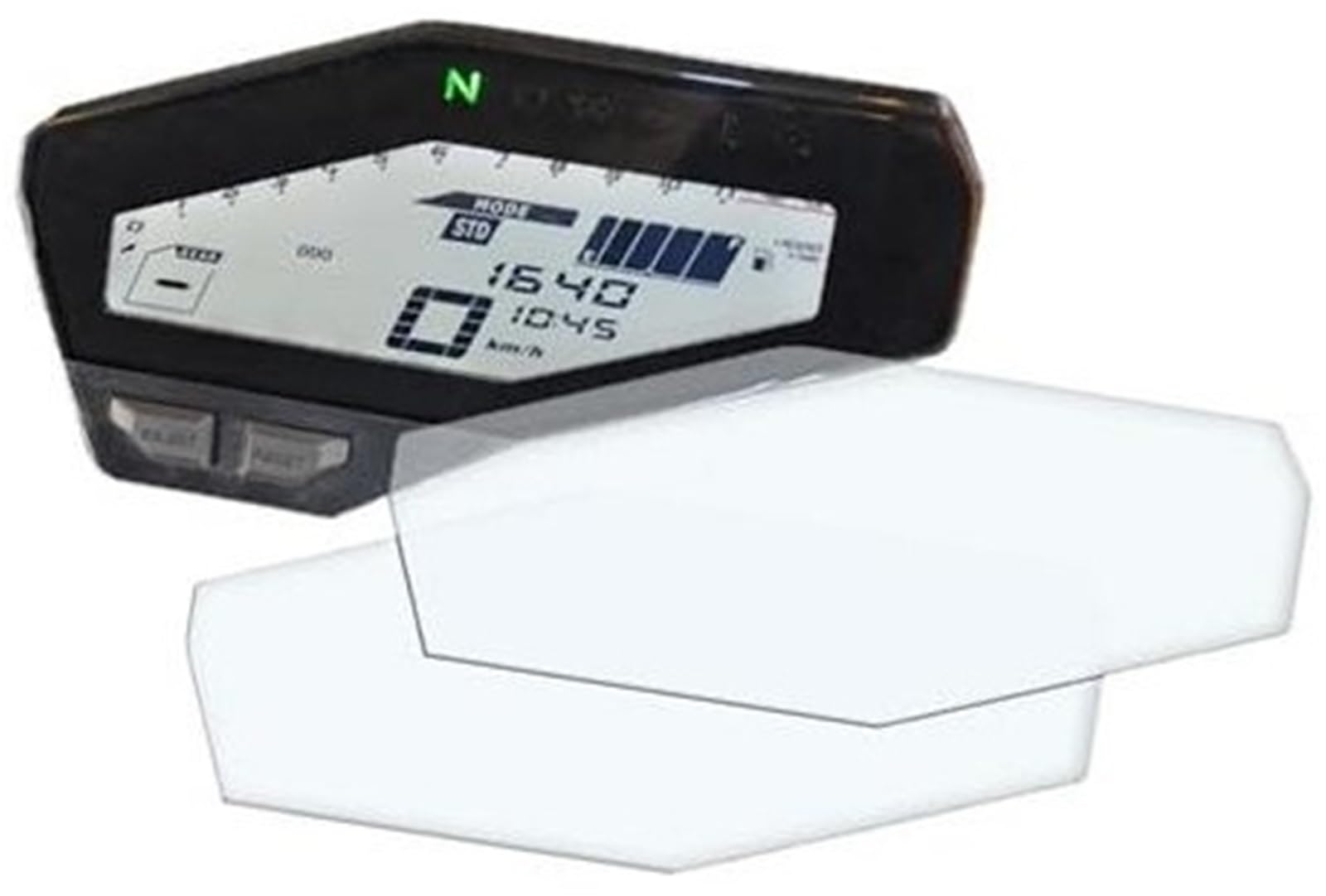 Rynplex Displayschutzfolie, for MT-09 FZ-09 Cluster Scratch Cluster Displayschutzfolie Schutzfolie MT09 MT 09 FZ09 FZ 09 Motorradzubehör Displayschutzfolie für das Armaturenbrett von Motorrädern(BLACK Rynplex Displayschutzfolie, for MT-09 FZ-09 Cluster Scratch Cluster Displayschutzfolie Schutzfolie MT09 MT 09 FZ09 FZ 09 Motorradzubehör Displayschutzfolie für das Armaturenbrett von Motorrädern(BLACK von Rynplex
