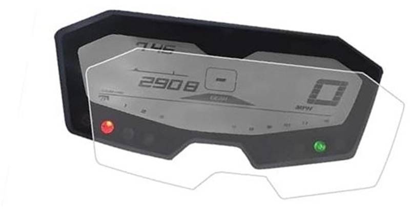 Rynplex Displayschutzfolie, for MT07 MT 07 MT-07 FZ07 FZ 07 FZ-07 2014–2020, Motorrad-Armaturenbrett-Cluster, Kratzschutzfolie, Displayschutzfolie Displayschutzfolie für das Armaturenbrett von Motorrä von Rynplex