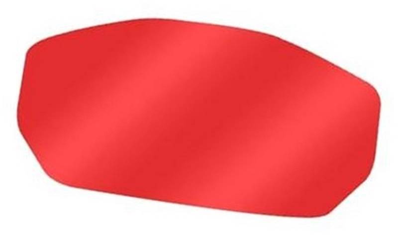 Rynplex Displayschutzfolie, for Monster, 937 2017 2019 2020 2021 2022 2023 Motorrad-Kratz-Cluster-Bildschirm Displayschutzfolie für das Armaturenbrett von Motorrädern(Black Red) von Rynplex