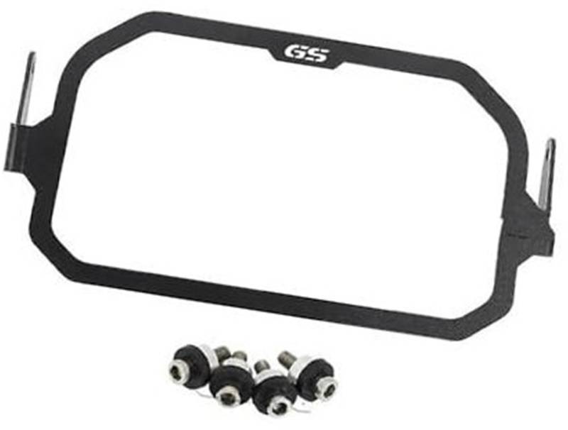 Rynplex Displayschutzfolie, for R1250GS R 1250 GS, for Adventure R1200GS LC ADV Motorrad Meter Rahmen TFT Diebstahlschutz Displayschutzfolie für das Armaturenbrett von Motorrädern(Black with Logo) von Rynplex