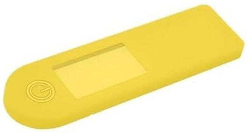 Rynplex Displayschutzfolie for Elektroroller, for Xiaomi, 4 Mi4 Panel, Silikonhülle, wasserdichte Schutzhülle for das Armaturenbrett der Platine Scooter-Armaturenbrett-Abdeckung(Black Yellow) von Rynplex