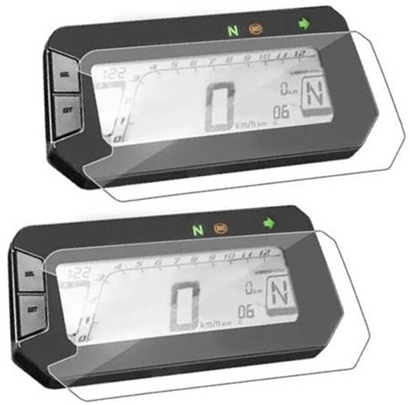 Rynplex Displayschutzfolie for Motorräder, Kratz-Cluster-Armaturenbrett-Schutz, for CRF300L CRF 300L Rally MSX125 LX0E Displayschutzfolie für das Armaturenbrett von Motorrädern von Rynplex