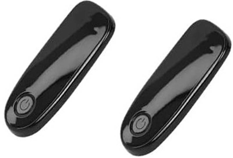 Rynplex Ersatz der Armaturenbrettabdeckung for Elektroroller, for Segway, for Ninebot, D28U D18W Skateboard-Instrument-ABS-Gehäuseteile Scooter-Armaturenbrett-Abdeckung(Black 2pc) von Rynplex