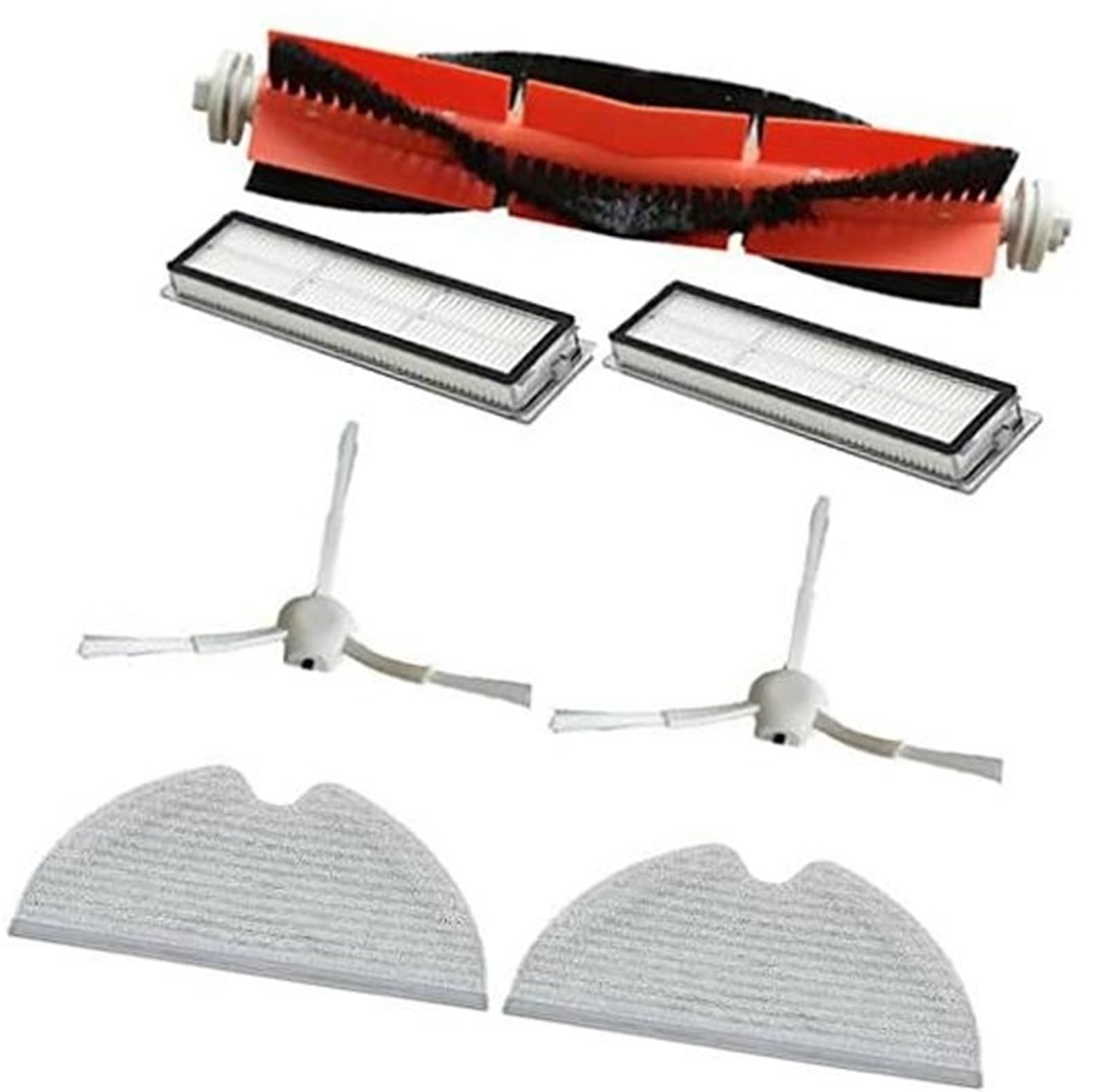 Rynplex Ersatz for Mova L600 Roboterstaubsauger, Bürstenrolle, Seitenbürste, Filter, Wischtuch Staubsauger-Ersatzset Rynplex Ersatz for Mova L600 Roboterstaubsauger, Bürstenrolle, Seitenbürste, Filter, Wischtuch Staubsauger-Ersatzset von Rynplex
