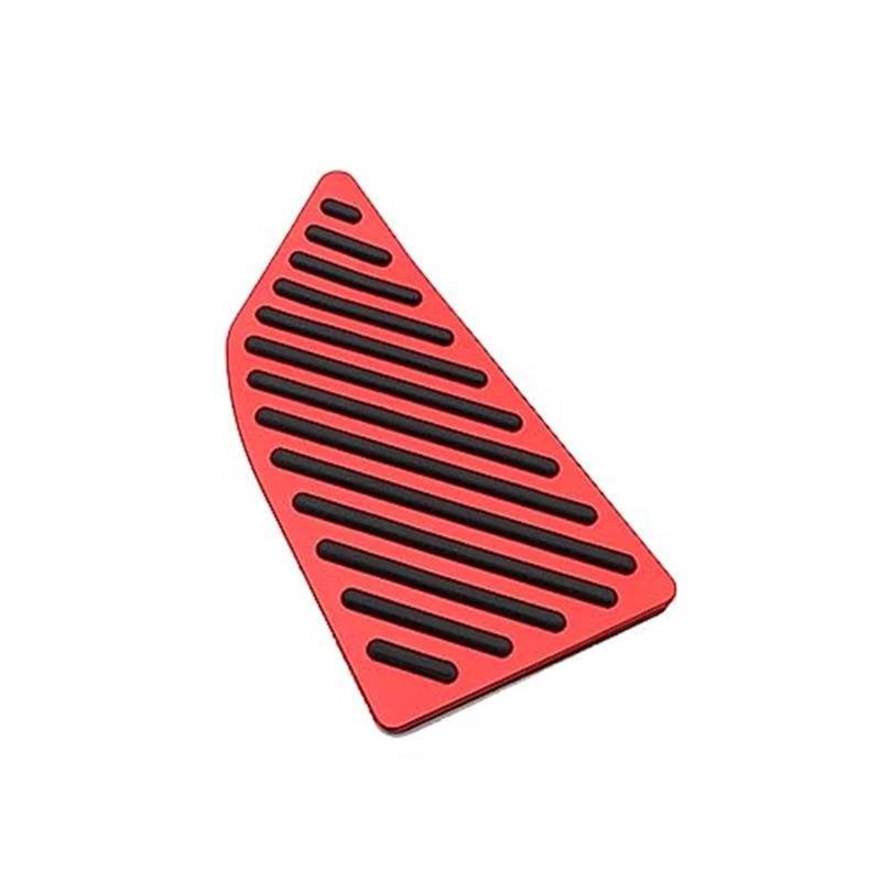 Rynplex For Toyota, for Corolla, E210 12. 2019 2020 2021 2022 Autopedale Pads Gaspedal Kraftstoffbremse Fußstütze Pedalplattenabdeckungen Zubehör Fußpedalabdeckung Autopedalabdeckung(Black FOOTREST 1P von Rynplex