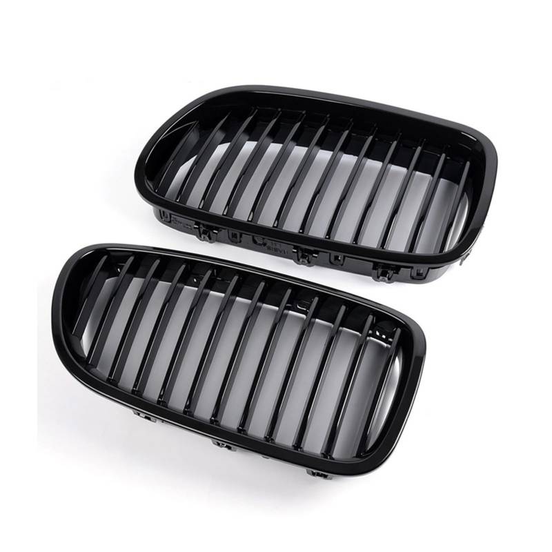 Rynplex Frontgrill ABS Car Racing Grills, for, for 5er F11 F10 4 Türen 2010-2016 520i 523 525i 530i Auto-Styling-Zubehör Auto-Kühlergrill von Rynplex