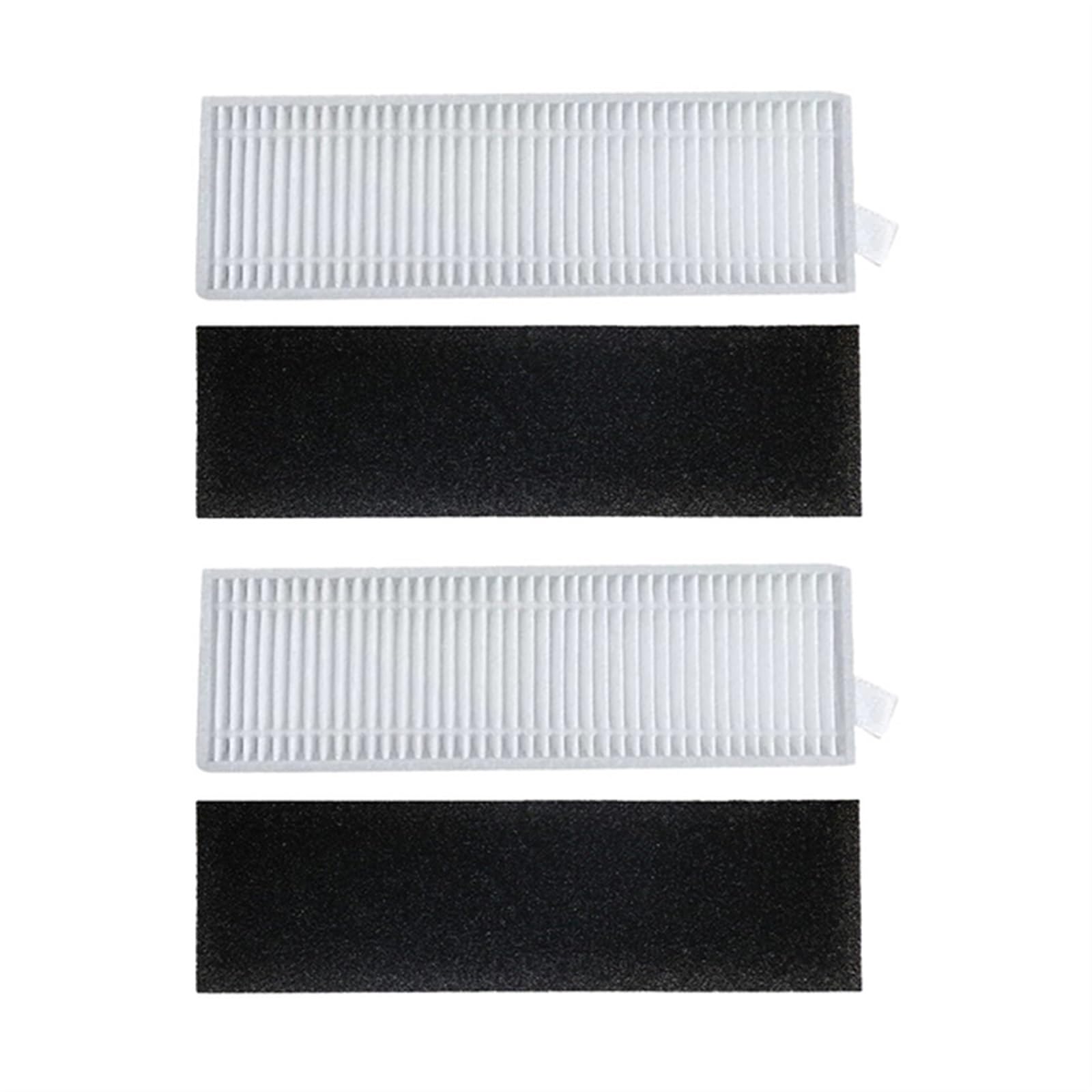 Rynplex Für, for Xiaomi, G1 MJSTG1 Wassertank Staubbox Mopphalterung Teile Roboter-Staubsauger Mülleimerbox Stützplatte Zubehör Roboter-Staubsauger-Mülleimer(2pcs Filter) von Rynplex