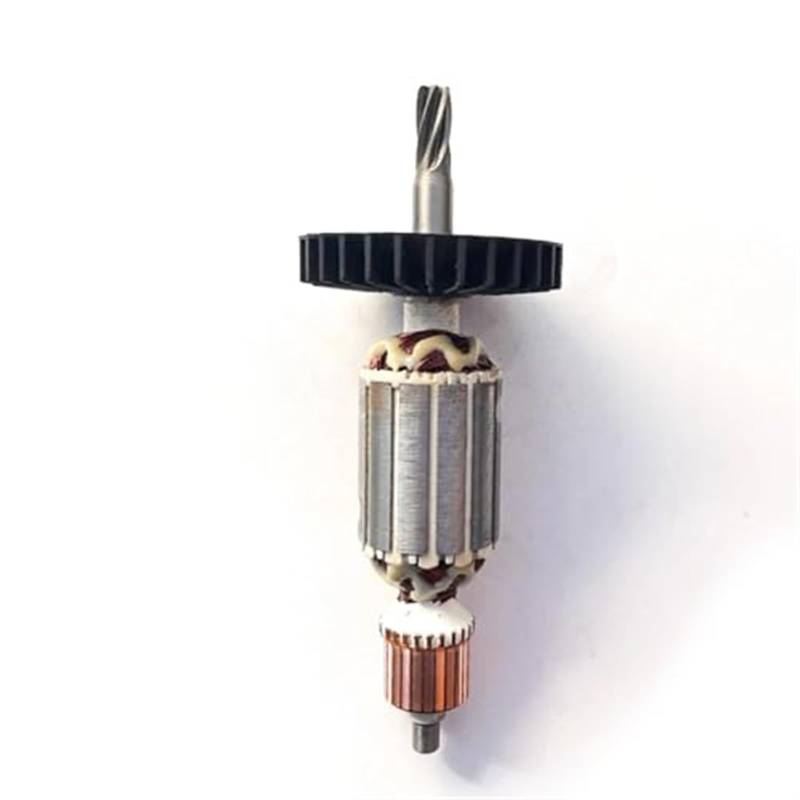 Rynplex HR2470F Anker-Rotor-Zubehör, for Makita, HR2470F HR2460 Hammer-Anker-Rotor-Stator-Spulenanker-Ersatz Ankerrotor für Gartenmaschinen(Black Stator) von Rynplex
