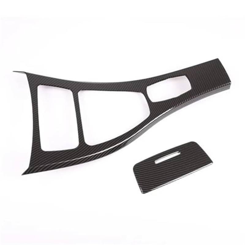 Rynplex Linkslenker-Auto-Mittelkonsolen-Schalttafel-Abdeckungs-Zierrahmen, for, for 3er E90 E92 E93 2008–2012 Auto-Gangschaltung von Rynplex
