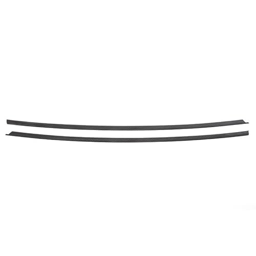 Rynplex Real Carbon Fiber Auto Frontscheibe A-Säule Panel Abdeckung Trim Aufkleber, for Chevrolet, for Corvette C8 Stingray Z51 Z06 2020-2023 Windschutzscheiben-Säulenverkleidung von Rynplex