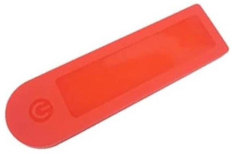 Rynplex Scooter wasserdichte Schutzhülle Displayschutzfolie Armaturenbrett Panel Schutz for Xiaomi M365 1S Pro 2 Elektroroller Scooter-Armaturenbrett-Abdeckung(Red) von Rynplex