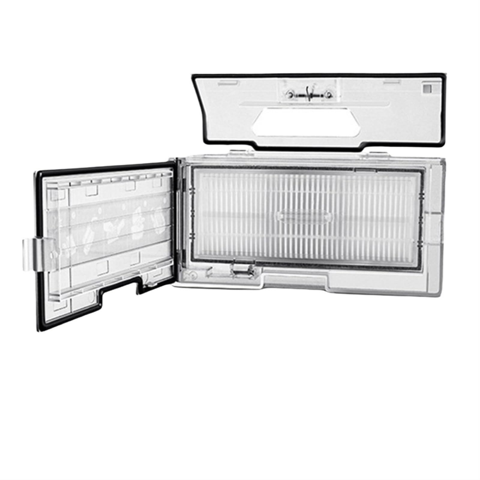 Rynplex Staubbehälter, for Roborock, S7 S70 S75 T7s Plus T7s Staubbox Hepa-Filter Ersatzteile Roboter-Staubsauger mit Filterzubehör Roboter-Staubsauger-Mülleimer(2Pcs) von Rynplex