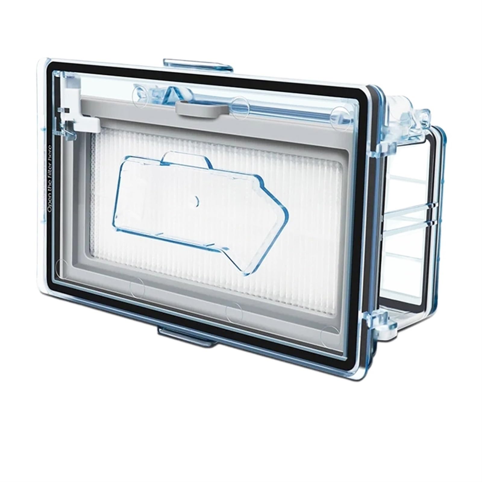 Rynplex Staubbehälter-Box mit Filter, for Midea, i5 Young i5 extr Roboter-Staubsauger, Reinigung des Staubbehälter-Filters, Staubsauger-Teile Roboter-Staubsauger-Mülleimer Rynplex Staubbehälter-Box mit Filter, for Midea, i5 Young i5 extr Roboter-Staubsauger, Reinigung des Staubbehälter-Filters, Staubsauger-Teile Roboter-Staubsauger-Mülleimer von Rynplex