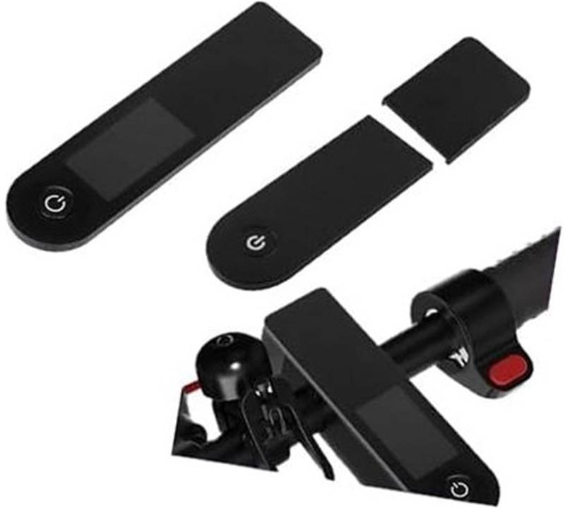 Rynplex Upgrades Armaturenbrett-Abdeckung Sicherheitsschutz Displayschutzfolie, for Xiaomi, M365 Pro 1S Pro 2 Mi3 Elektroroller-Teile Scooter-Armaturenbrett-Abdeckung(Black Upgrade Version) von Rynplex